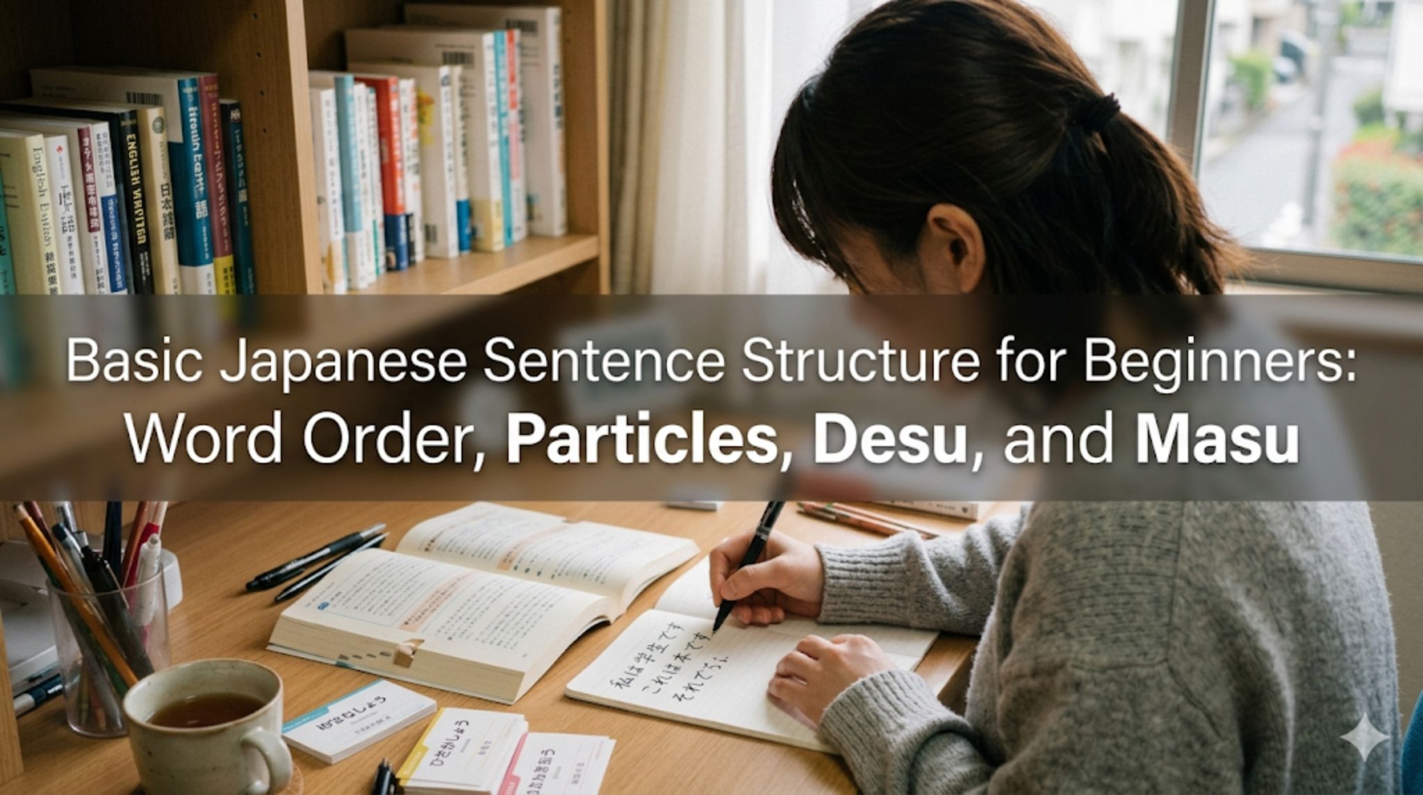 Basic Japanese Sentence Structure: Word Order, Particles, and Beginner Patterns