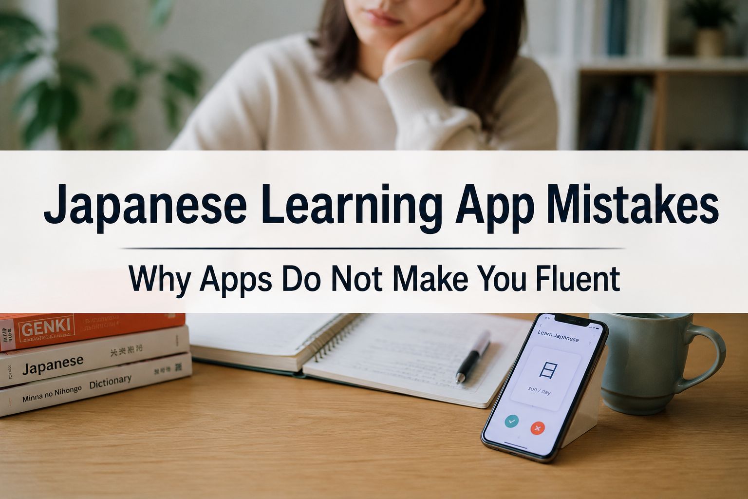 Japanese Learning App Mistakes｜Why Apps Do Not Make You Fluent