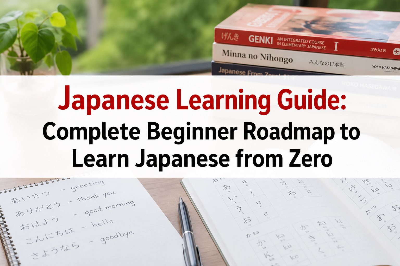 Japanese Learning Guide: Complete Beginner Roadmap to Learn Japanese from Zero